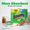 imageBounty Paper Towels Quick Size White 12 Family Triple Rolls 141 Sheets Per Roll