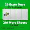imageBounty Paper Towels Quick Size White 12 Family Triple Rolls 141 Sheets Per Roll