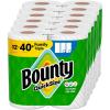 imageBounty Paper Towels Quick Size White 12 Family Triple Rolls 141 Sheets Per Roll