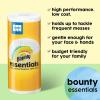 imageBounty Essentials Full Sheet Paper Towels 24 Large Rolls  30 Regular Rolls 12 Count Pack of 2White