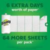 imageBounty Quick Size Paper Towels White 8 Family Rolls  20 Regular Rolls117 sheet Pack of 16