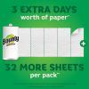 imageBounty Quick Size Paper Towels White 8 Family Rolls  20 Regular Rolls117 sheet Pack of 8