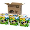 imageBounty Quick Size Paper Towels White 8 Family Rolls  20 Regular Rolls140 sheet Pack of 12
