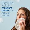 imagePuffs Plus Lotion Facial Tissues 10 Cubes 56 Tissues Per Box56 Count Pack of 10