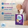 imagePuffs Ultra Soft NonLotion Tissues 10 Cubes 56 Tissues Per Box56 Count Pack of 18
