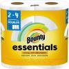 imageBounty Essentials Full Sheet Paper Towels 24 Large Rolls  30 Regular Rolls 12 Count Pack of 2White