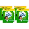 imagePuffs Plus Lotion Facial Tissues 10 Cubes 56 Tissues Per Box48 Count Pack of 4