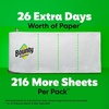 image:imageBounty Paper Towels Quick Size White 6 Family Triple Rolls  20 Regular Rolls12 Rolls 141 Sheets