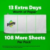 image:imageBounty Paper Towels Quick Size White 6 Family Triple Rolls  20 Regular Rolls6 Rolls 141 Sheets