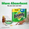 image:imageBounty Paper Towels Quick Size White 6 Family Triple Rolls  20 Regular Rolls8 Rolls 107 Sheets