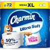 image:imageCharmin Ultra Soft Toilet Paper 12 Mega Rolls  24 Regular Rolls 2ply Bath Tissue12 Rolls 312 Sheets