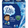 image:imagePuffs Plus Lotion with Vicks Facial Tissues 4 Cubes 48 Tissues per Box 192 Tissues Packaging May Vary48 Count Pack of 4