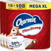 image:imageCharmin Toilet Paper Ultra Strong 12 Mega Rolls  48 Regular Rolls 2ply Bath Tissue18 Rolls 330 Sheets