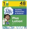 image:imagePuffs Facial Tissues Plus Lotion 4 Mega Cube Boxes 72 Facial Tissues per Box Allergies and Colds Packaging May Vary48 Count Pack of 1