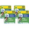 image:imagePuffs Facial Tissues Plus Lotion 4 Mega Cube Boxes 72 Facial Tissues per Box Allergies and Colds Packaging May Vary48 Count Pack of 4