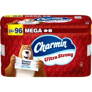 image:imageCharmin Toilet Paper Ultra Strong 12 Mega Rolls  48 Regular Rolls 2ply Bath Tissue24 count pack of 220