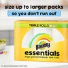 image:imageBounty Essentials SelectASize Paper Towels 6 Double Rolls White 108 Sheets Per Roll2 Rolls  162 Sheets