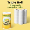 image:imageBounty Essentials SelectASize Paper Towels 6 Double Rolls White 108 Sheets Per Roll2 Rolls  162 Sheets