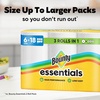 image:imageBounty Essentials SelectASize Paper Towels 6 Double Rolls White 108 Sheets Per Roll6 Rolls 108 Sheets