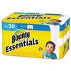 image:imageBounty Essentials SelectASize Paper Towels 6 Double Rolls White 108 Sheets Per Roll12 Rolls 104 Sheets per Roll